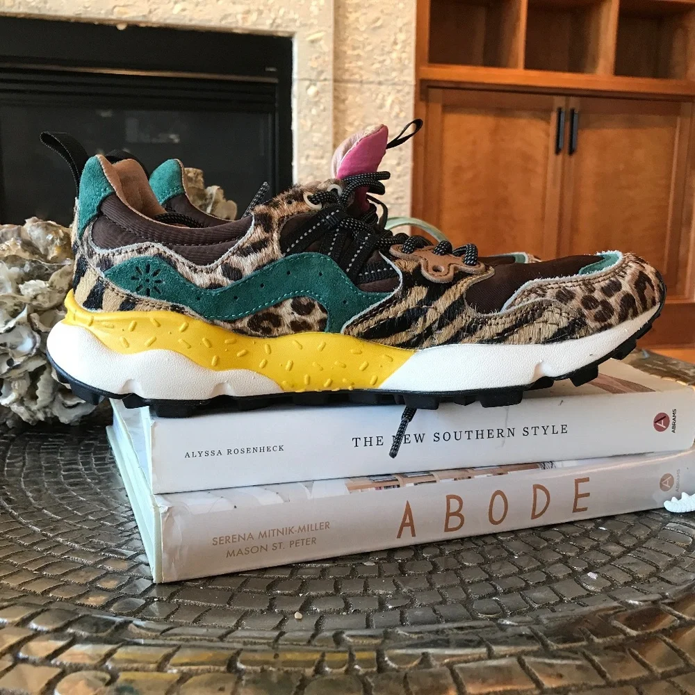 BOHO-CHIC 🔥 STATEMENT SNEAKERS FLOWER MOUNTAIN YAMANO 3 UNI